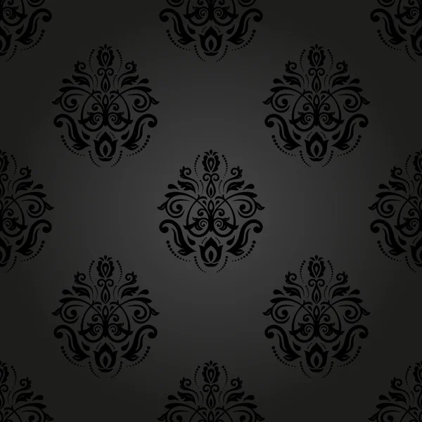 Floral Seamless Vector Pattern. Orient Résumé Contexte — Image vectorielle