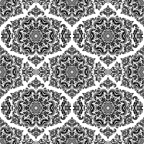 Floral naadloze vector patroon. oriënteren abstracte achtergrond — Stockvector