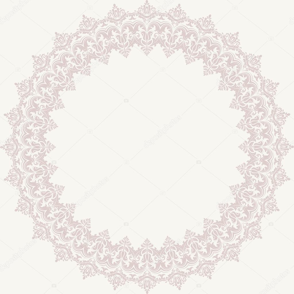 Orient Vector Pattern. Abstract Background