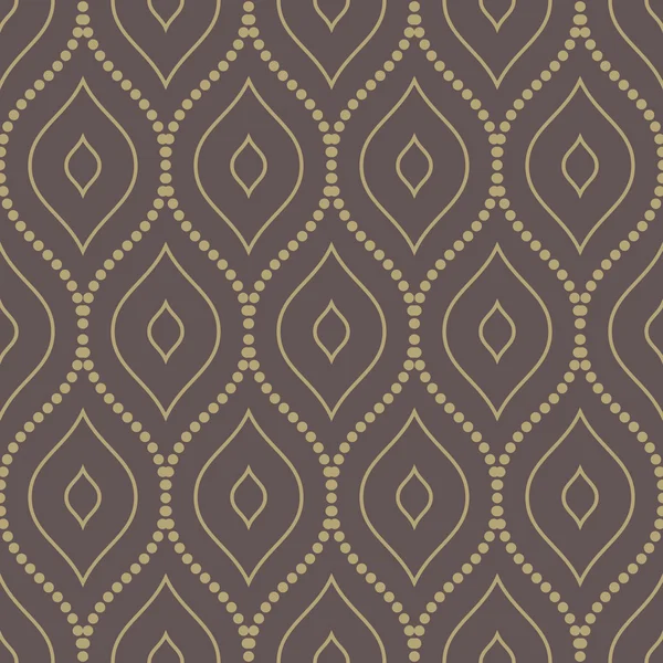 Damasco Vector Pattern. Orient Background — Vetor de Stock