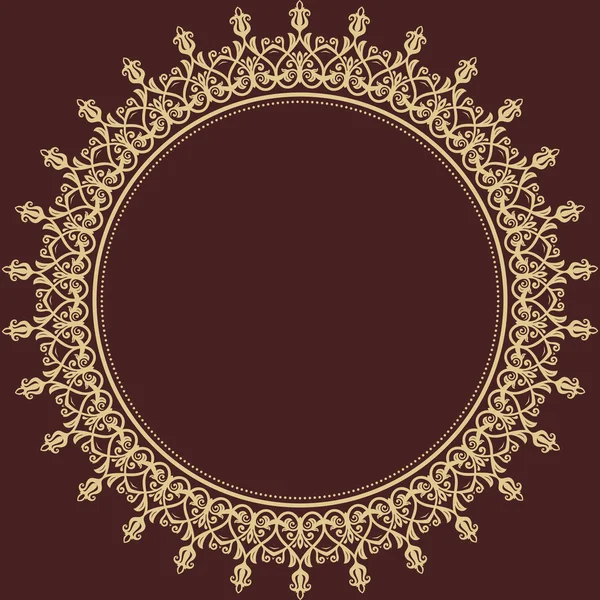 "Damask Vector Pattern". Ориентир — стоковый вектор