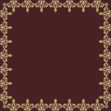 Damask deseni. Şark arka plan