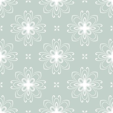 çiçek sorunsuz vektör desen. arka plan şark