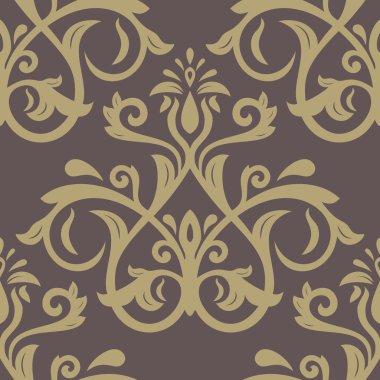 Damasko Seamless modeli. Şark arka plan