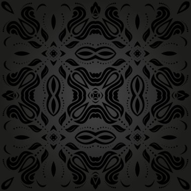 Geometrik soyut dikişsiz vektör deseni