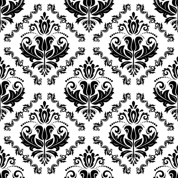 Damask Seamless  Pattern. Orient Background — Stock Photo, Image