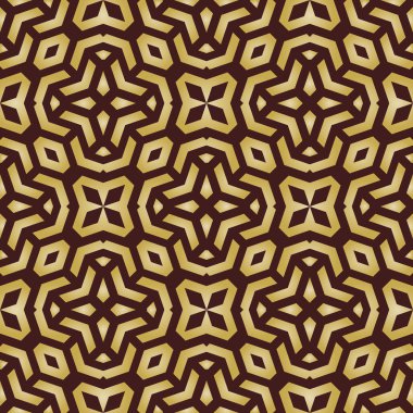 Geometrik soyut dikişsiz vektör deseni