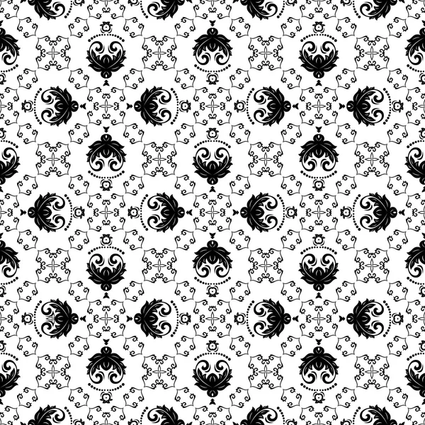 Damask Seamless  Pattern. Orient Background — Stock Photo, Image