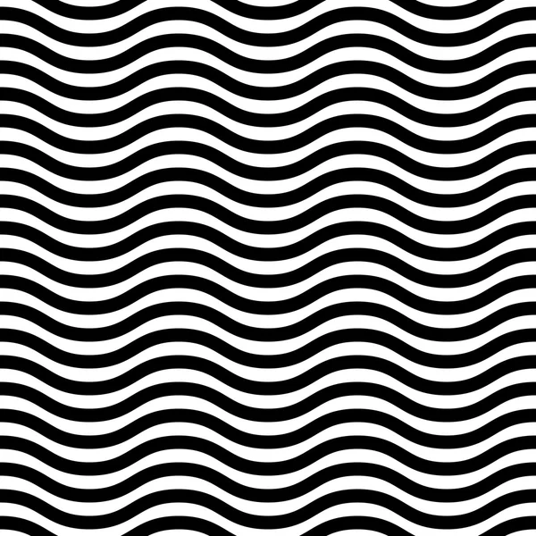 Geometrik soyut sorunsuz vektör desen. Siyah ve beyaz renkleri