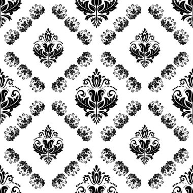 Damasko Seamless modeli. Şark arka plan