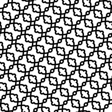 kesintisiz geometrik soyut desen