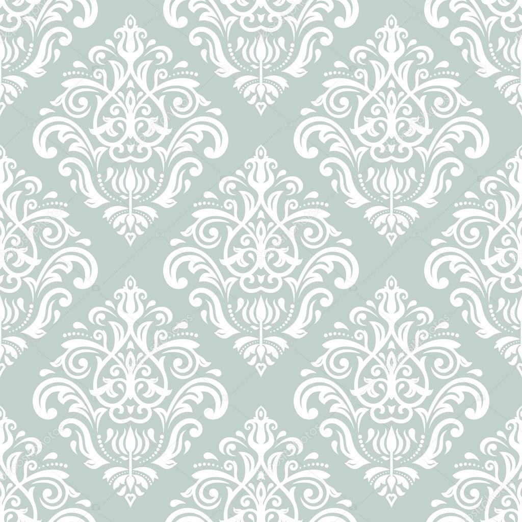 Damask Seamless Vector Pattern