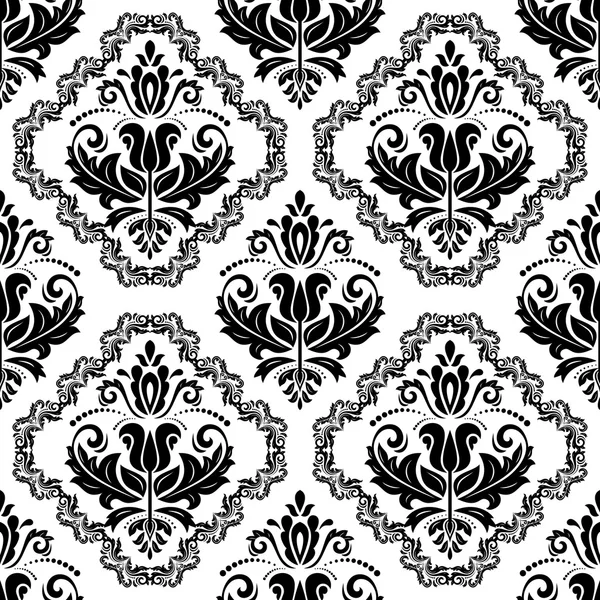 Damaszt Seamless Pattern. Keleti háttér — Stock Fotó