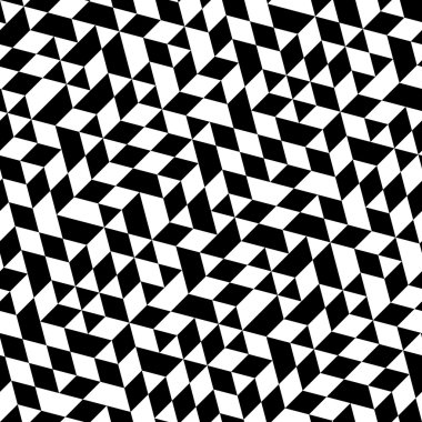 kesintisiz geometrik soyut desen