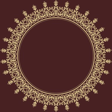 Damask deseni. Şark arka plan