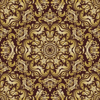 damasko sorunsuz vektör desen