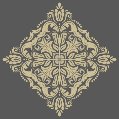 damasko vektör şark desen