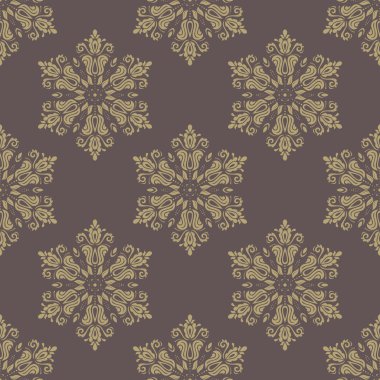 Çiçek Seamless modeli. Şark arka plan