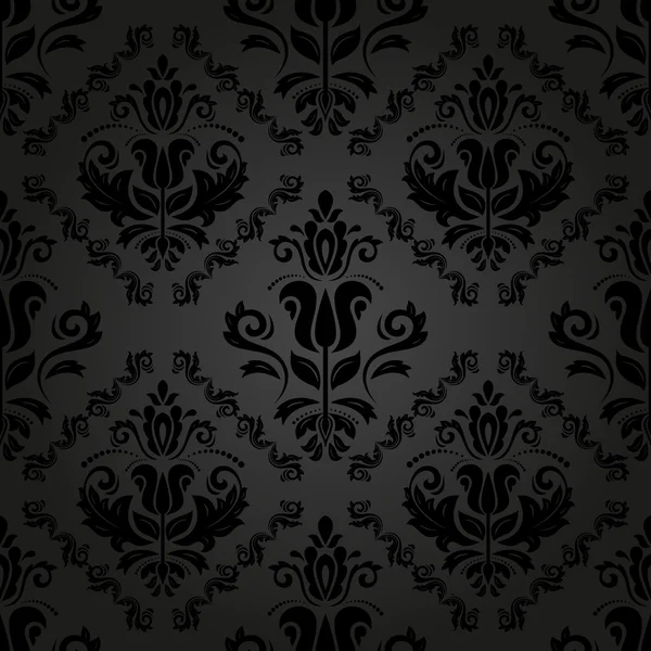 Damask Seamless  Pattern. Orient Background — Stock Photo, Image