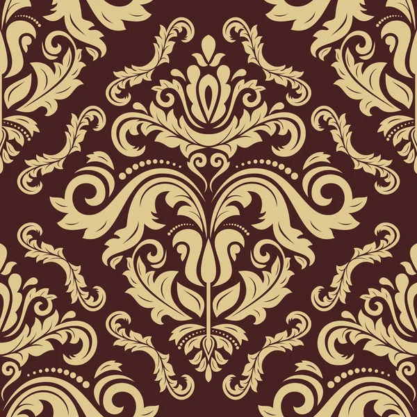 Damask Seamless  Pattern. Orient Background — Stock Photo, Image