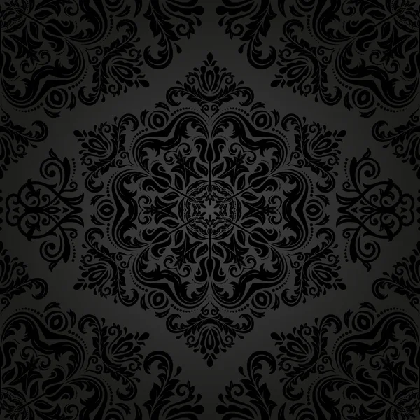 Damask Seamless  Pattern. Orient Background — Stock Photo, Image