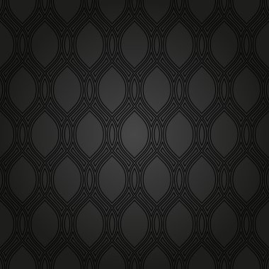 Geometrik Seamless siyah modeli