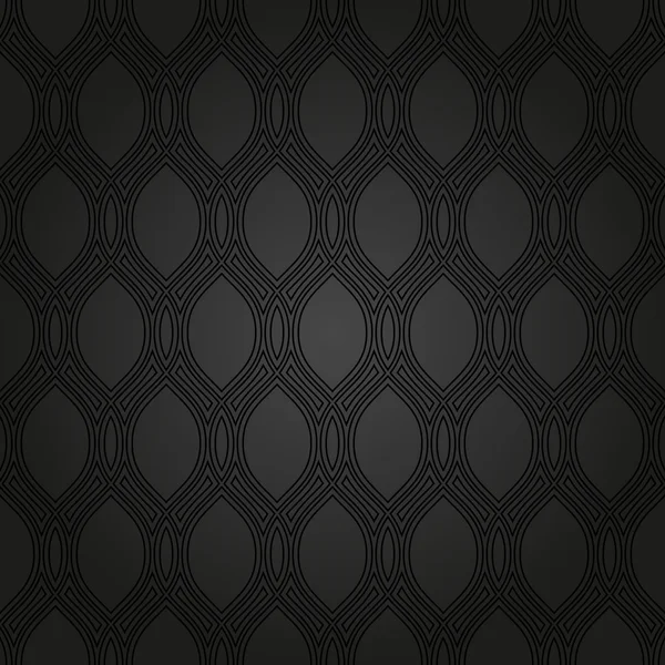 Geometric Seamless  Black Pattern — Stock Photo, Image