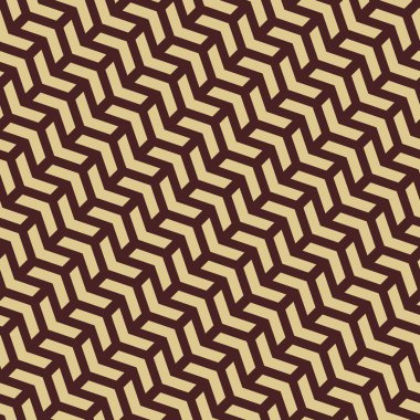Altın üçgen ile kesintisiz geometrik soyut desen