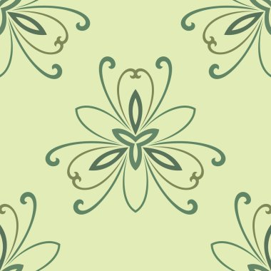 Damasko Seamless modeli. Şark arka plan