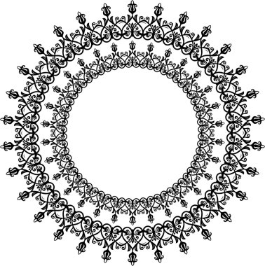 Desen gelecek şekilde yönlendirin. Soyut süsleme