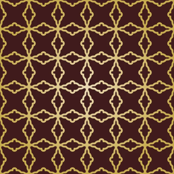 Grill dourado abstrato sem costura geométrica — Fotografia de Stock