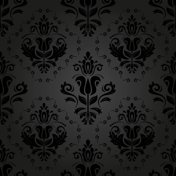 Orient Seamless  Pattern. Abstract Dark Background — Stock Photo, Image