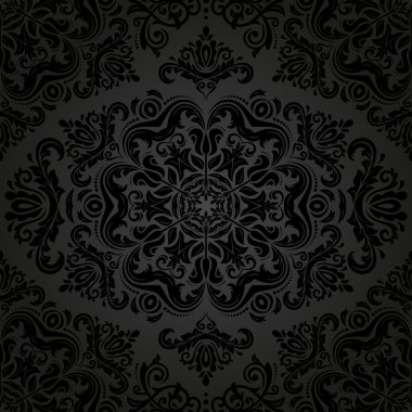 Damasko Seamless modeli. Şark arka plan