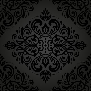 Damasko Seamless modeli. Şark arka plan