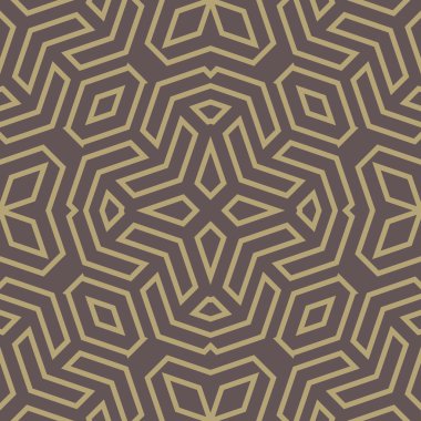 Geometrik soyut dikişsiz desen