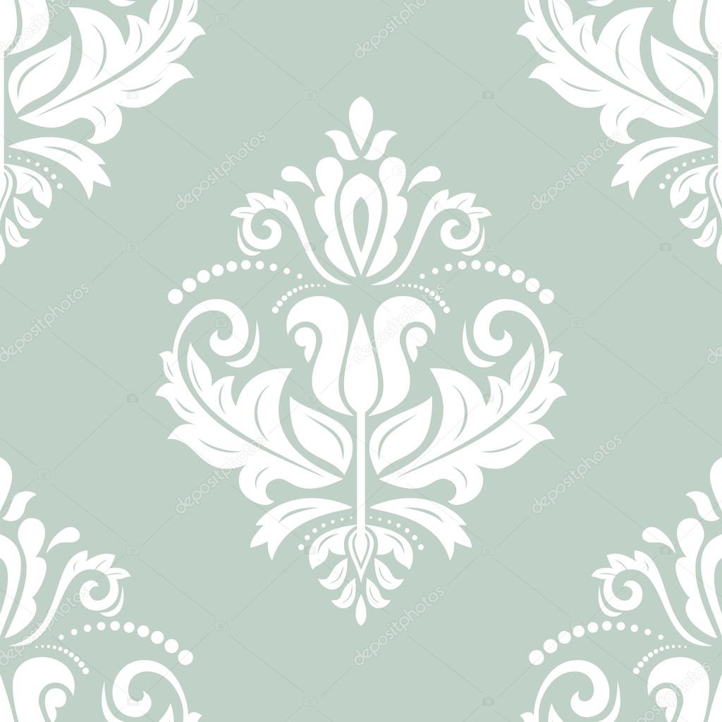 Orient Seamless Vector Pattern. Abstract Background