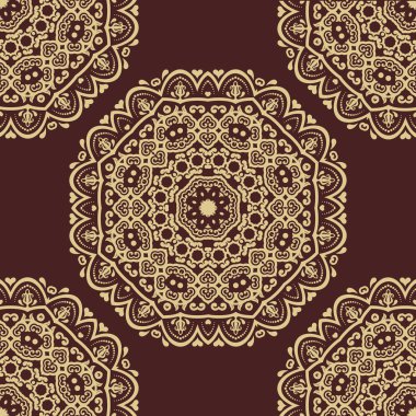 Desen Barok tarzında. Arka plan