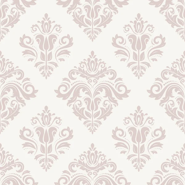 Damask Seamless  Pattern. Orient Pink Background — Stock Photo, Image