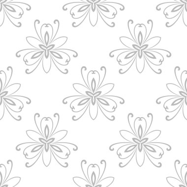 çiçek sorunsuz vektör desen