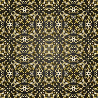 Damasko Seamless modeli. Şark arka plan