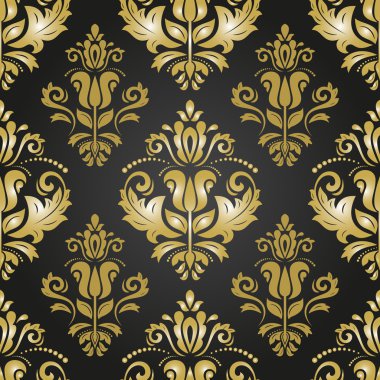 Çiçek Seamless modeli. Şark arka plan