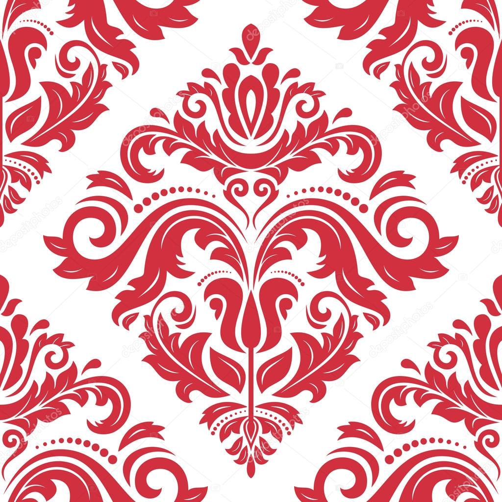 Seamless Orient Vector Background