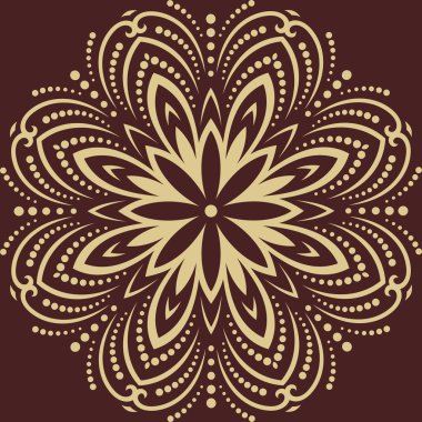 soyut vektör desen şark