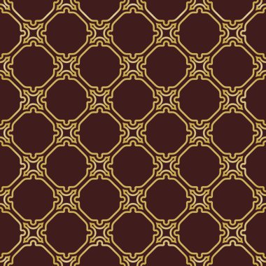 Geometrik Kusursuz Vektör Deseni