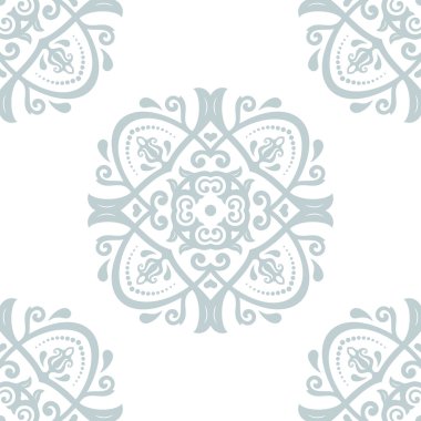 Damasko Seamless modeli. Şark arka plan