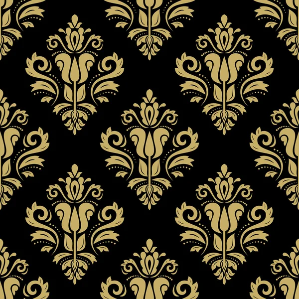 Desen Barok tarzında. Altın arka plan
