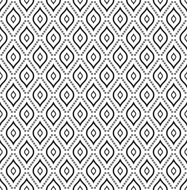 Geometrik soyut dikişsiz desen