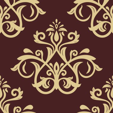 Çiçek Seamless modeli. Şark arka plan