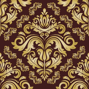 damasko sorunsuz vektör desen