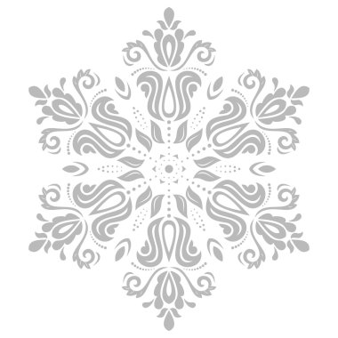 Çiçek Vektörü Soyut Deseni